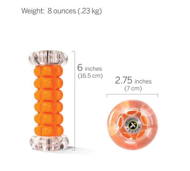 TriggerPoint NANO Foot Roller Orange