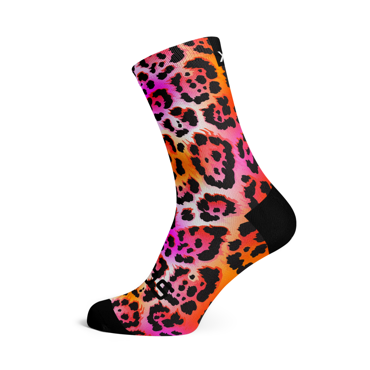 SOX Electric Leopard Pink Socks