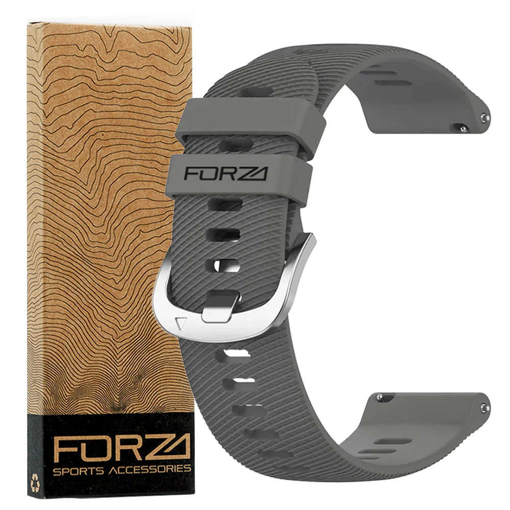 FORZA - ELITE | 22mm Quick Release Watch Strap for Garmin Forerunner 255/Venu 2/Vivoactive 4 (Sla...