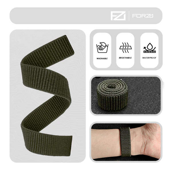 FORZA Elite 22mm Nylon Watch Strap for Garmin