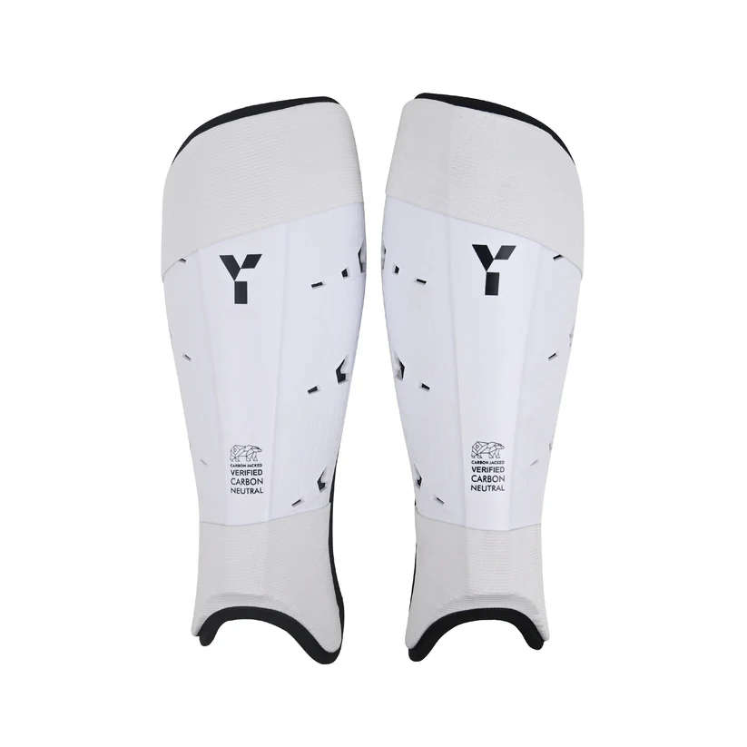 Y1 S2 Shin Pads - White