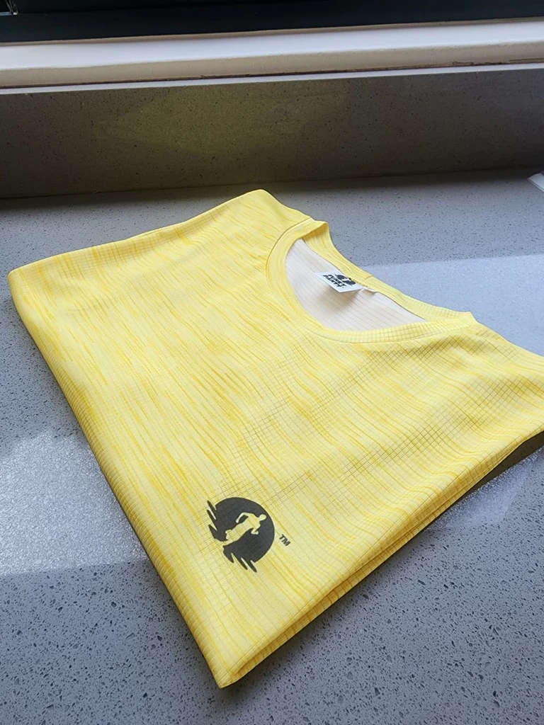 Funky Pants Race T-Shirt -Yellow Melange
