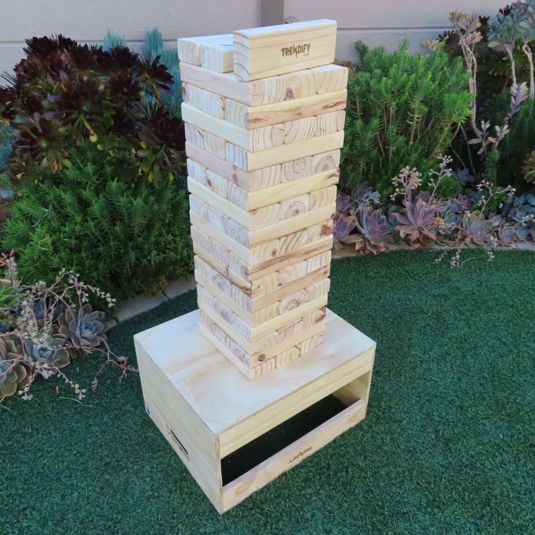 Trendify Super Giant Stacking-Like Building Blocks with Crate (Branding Options Available)