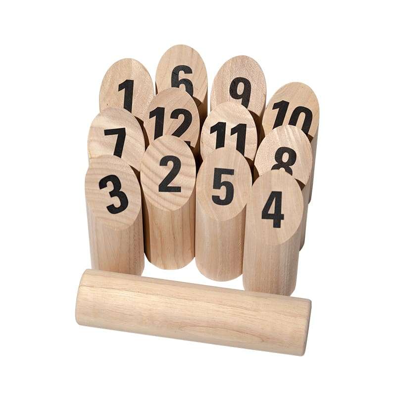 Trendify Molky Like Wooden Throwing Outdoor Game (Made in S.A.)