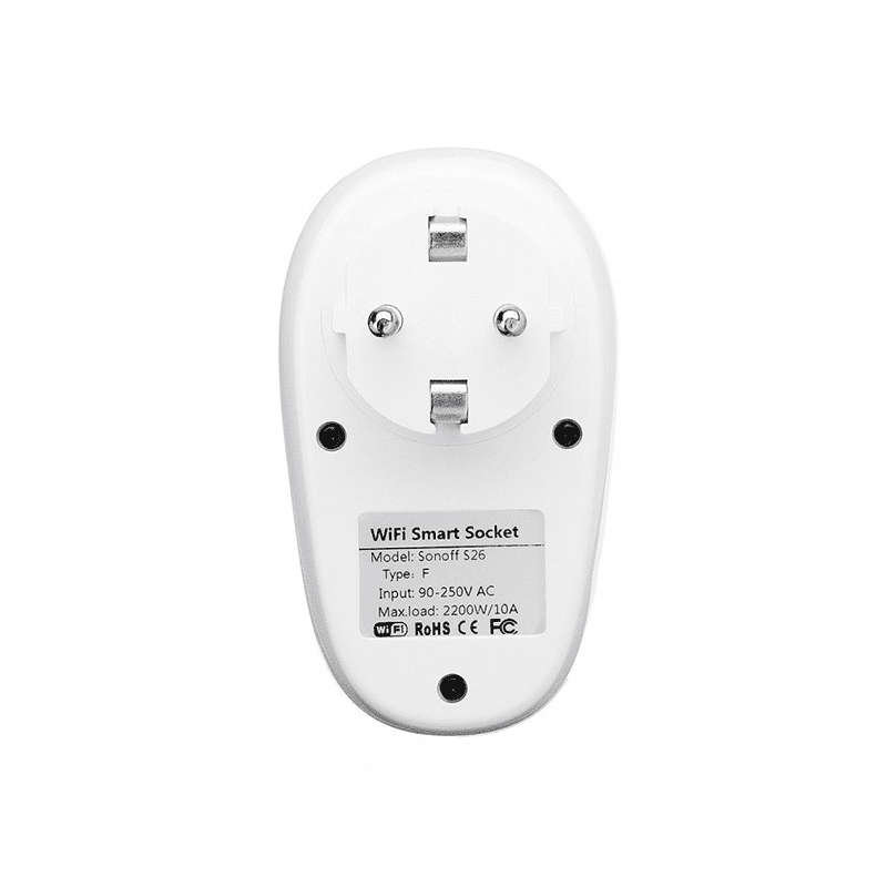 Sonoff S26 WiFi Smart Plug