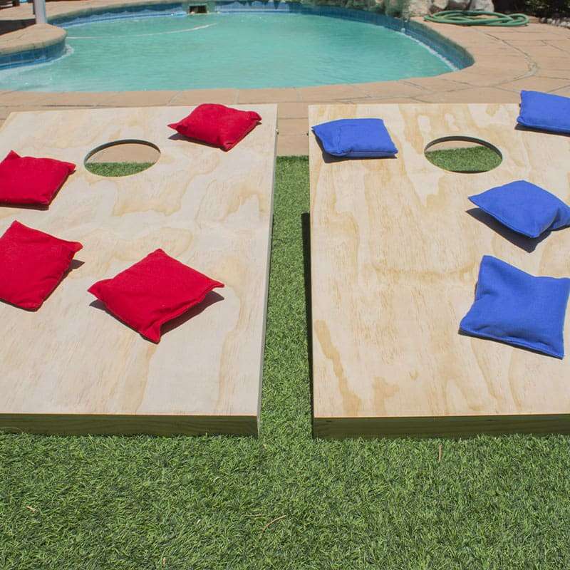Trendify Giant Double Board Cornhole Game with Carry bag