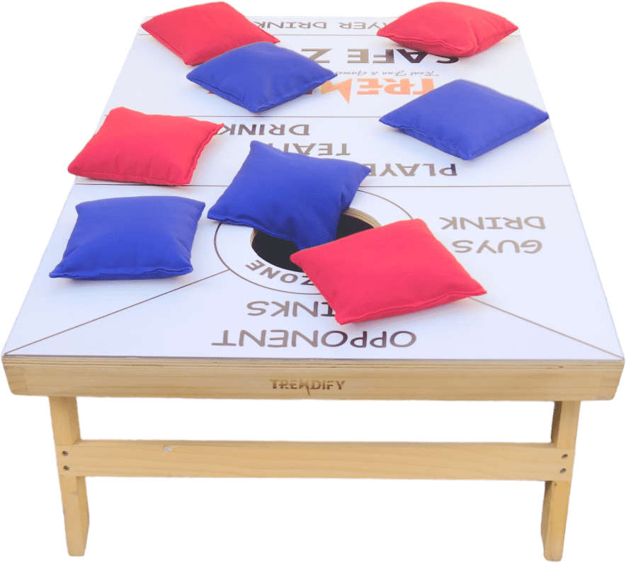 Trendify Giant Party Single Board Cornhole Game 18+