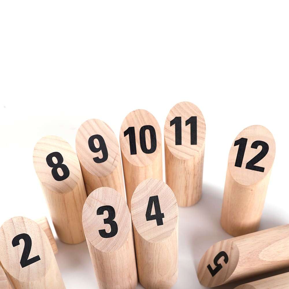 Trendify Molky Like Wooden Throwing Outdoor Game (Made in S.A.)