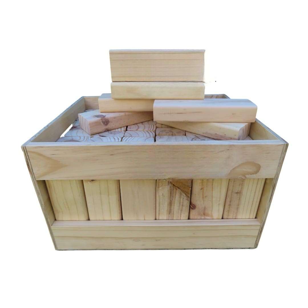 Trendify Super Giant Stacking-Like Building Blocks with Crate (Branding Options Available)