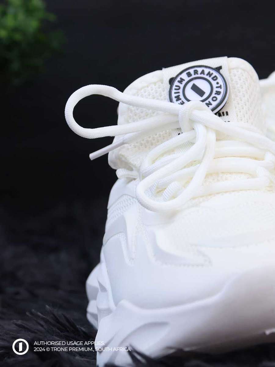 Obsession Cut Sneakers  White