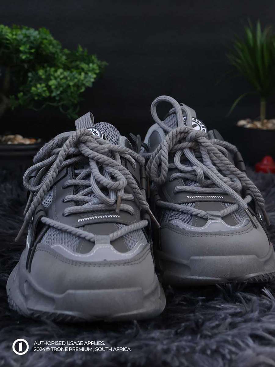 Rugged-X Pump Sneakers - Grey