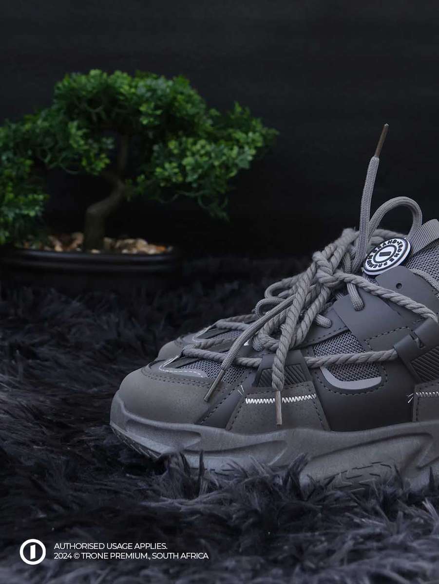 Rugged-X Pump Sneakers - Grey