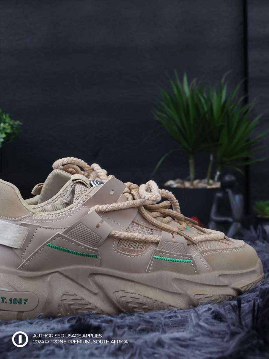 Rugged-X Pump Sneakers - Brown