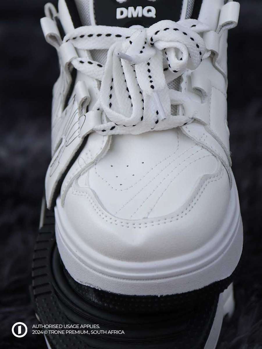 Trone x DMQ Sneakers - White