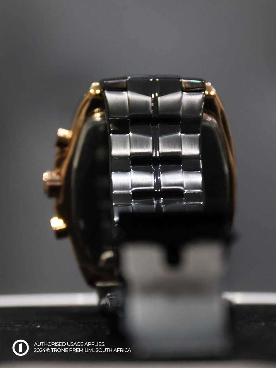 Premium WWOOR Alpha Watch - Black + Gold