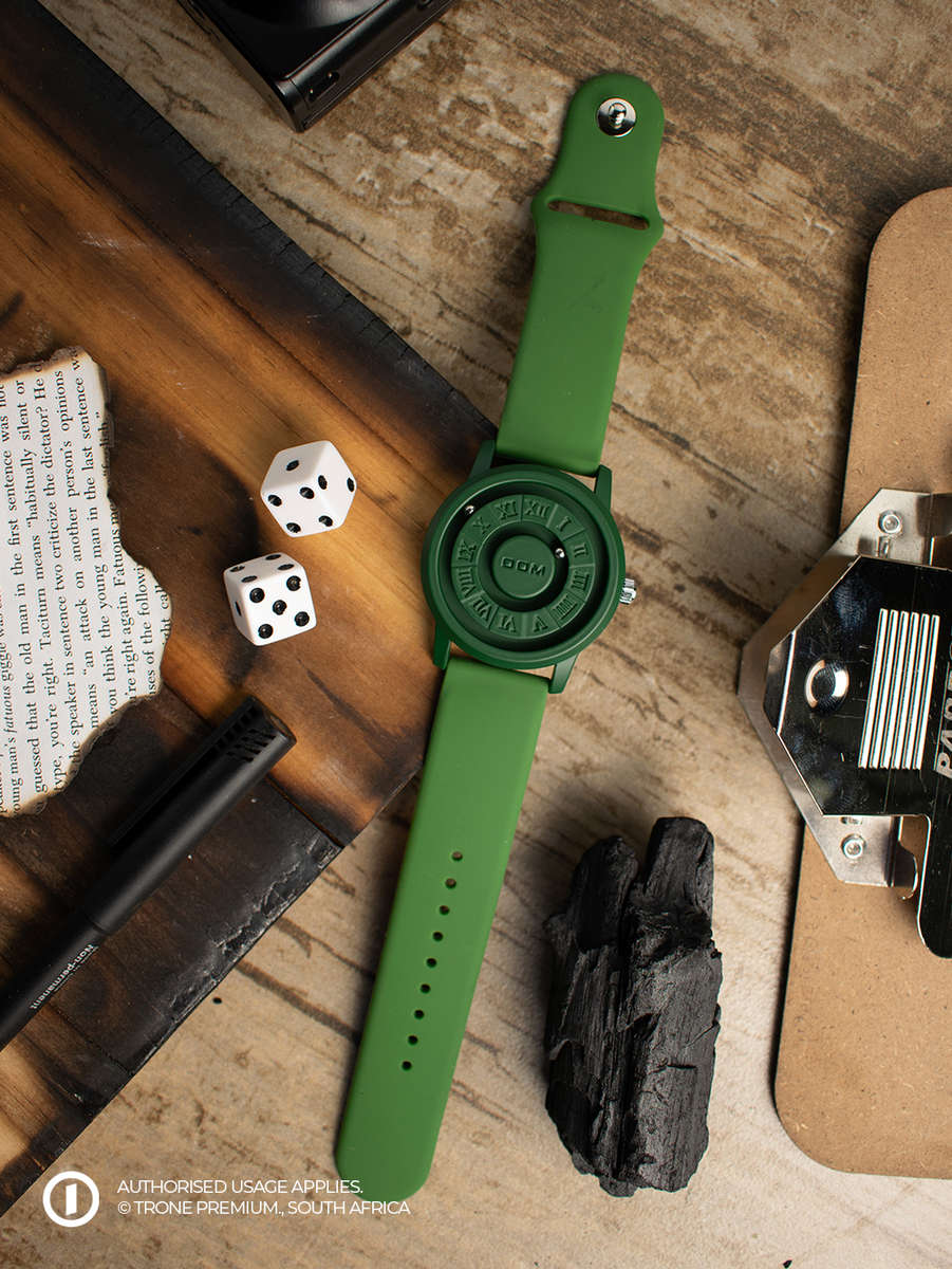 DOM Strap Watch - Green