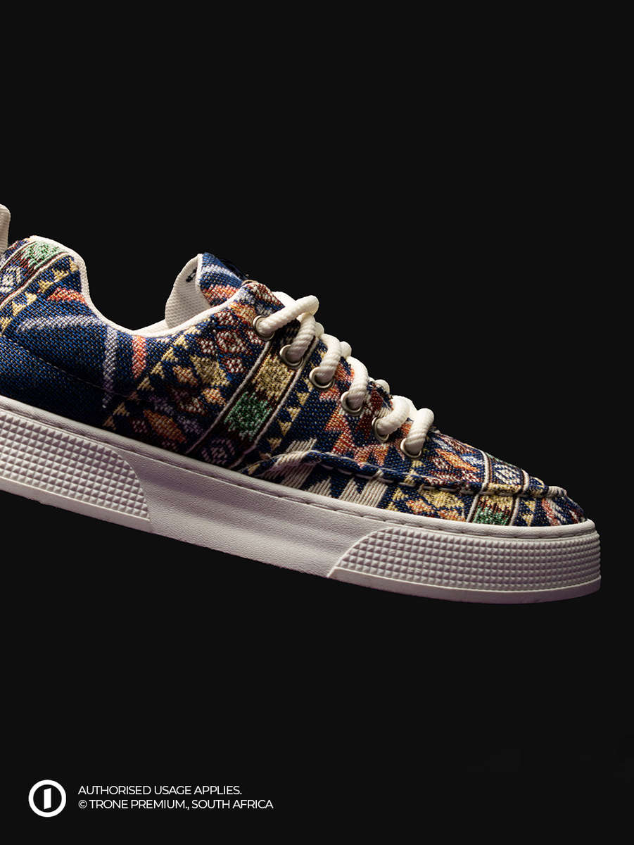 Heritage Sneakers - Blue Pattern