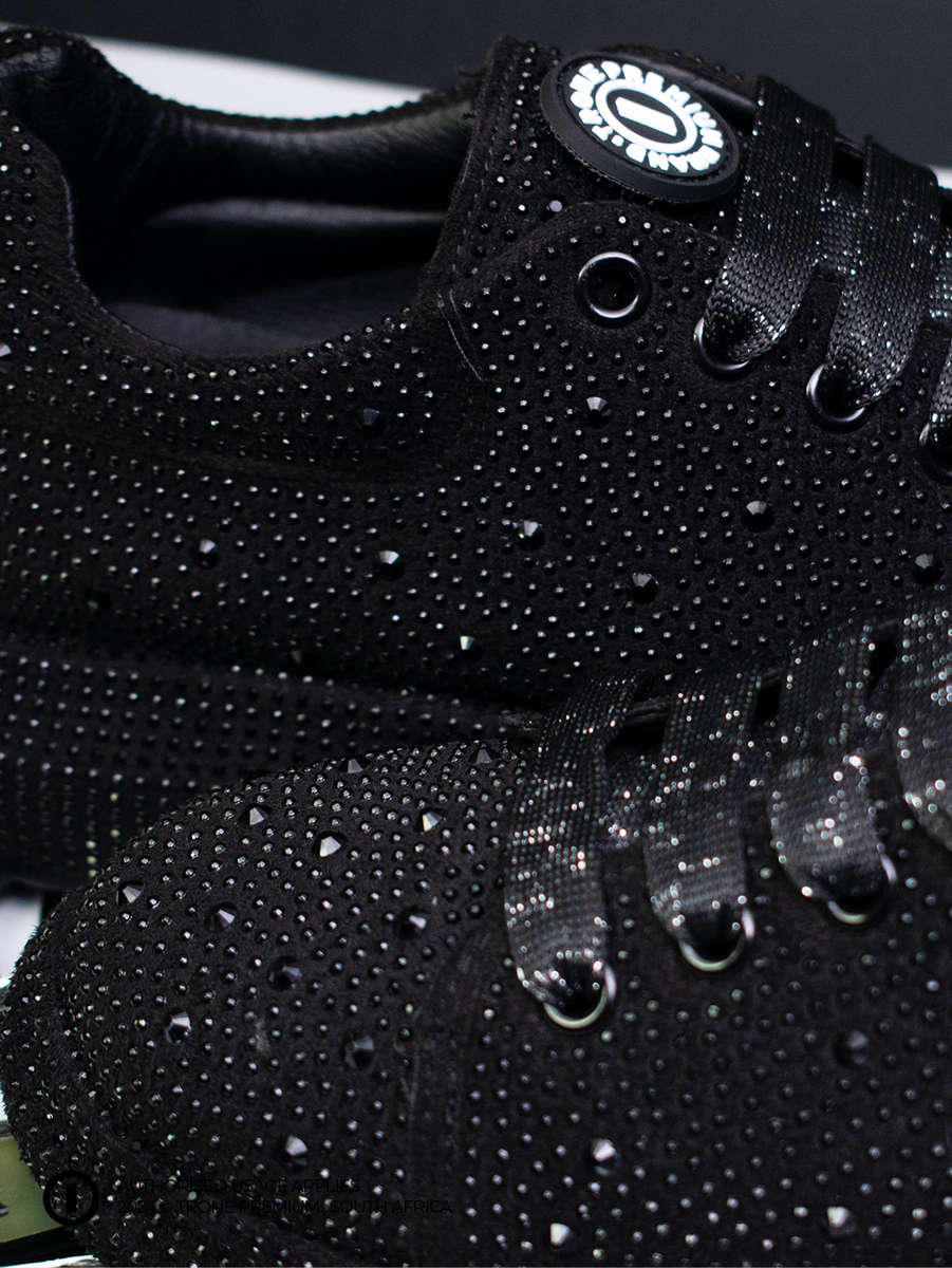 Moon Sparkles Sneakers - Black