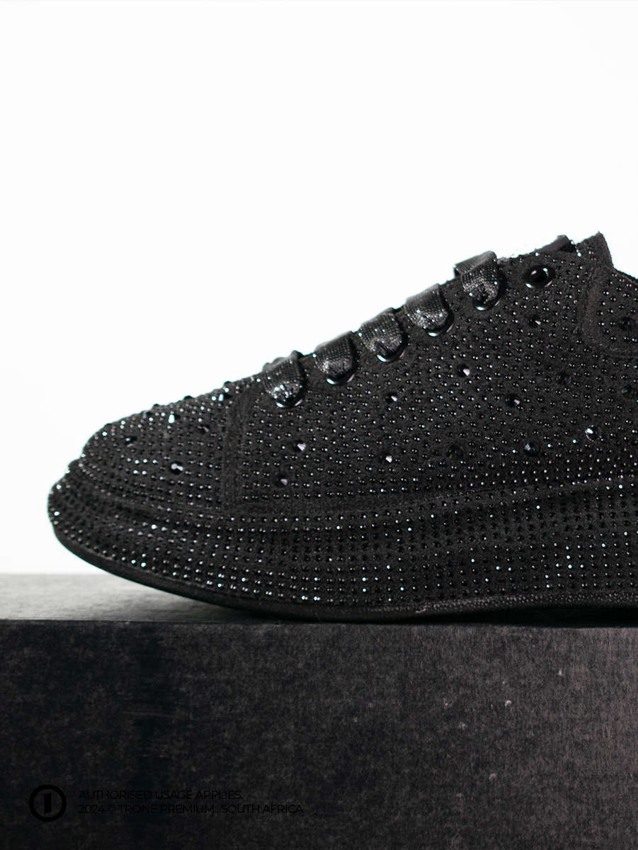 Moon Sparkles Sneakers - Black