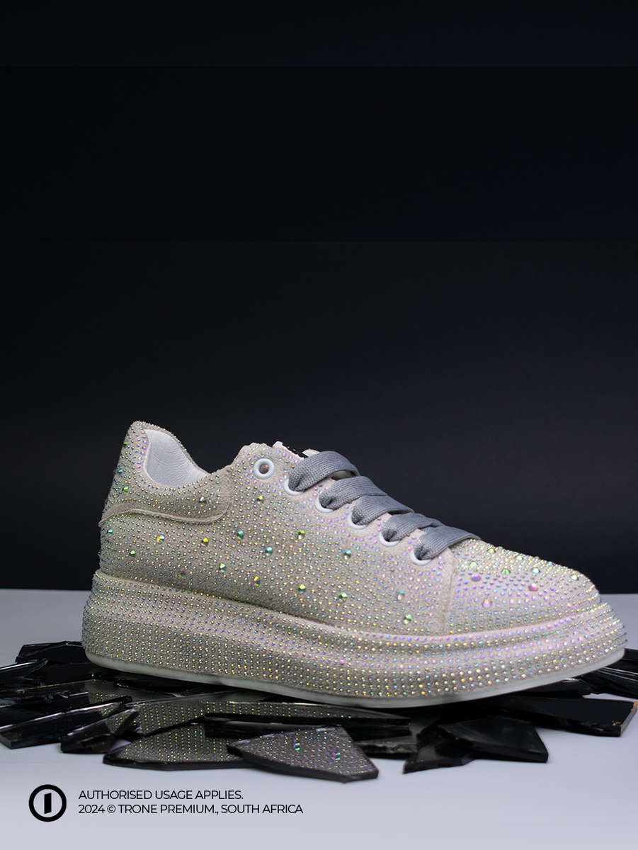 Moon Sparkles Sneakers - Creme