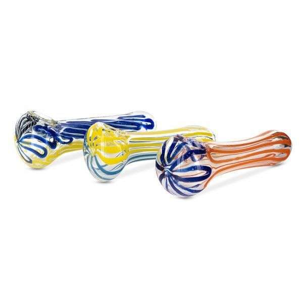 Glass Rasta Spoon Smoking Pipe