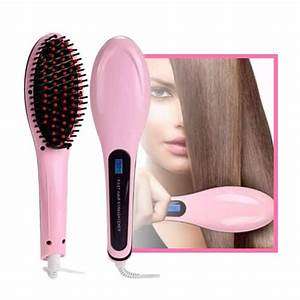 Fast Hair Straightener Brush