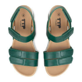 TTP Ladies Platform Sandals with Velcro Strap