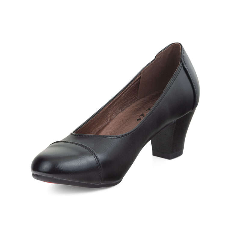 TTP Ladies Classic Slip-on Court Heels