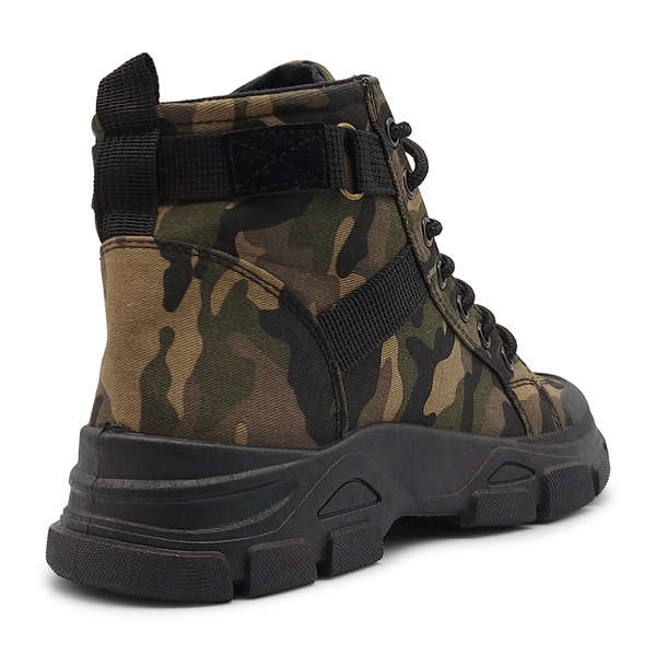 TTP Women's Fashion Lace-Up Combat Boot XB210406