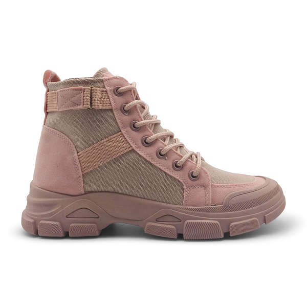 TTP Women's Fashion Lace-Up Combat Boot XB210406