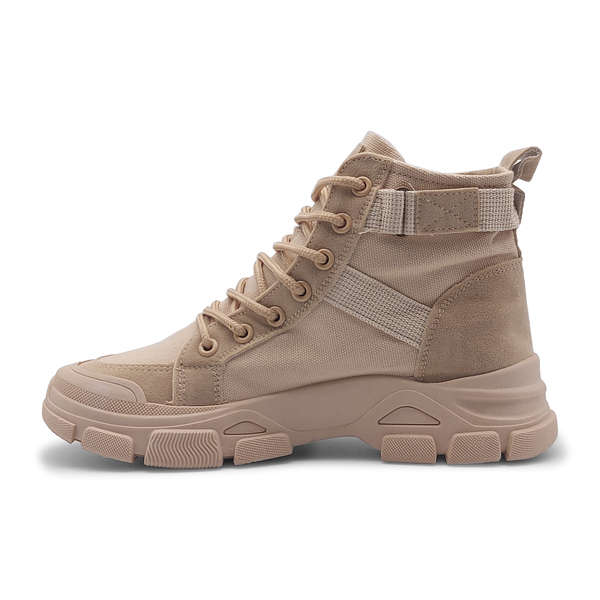 TTP Women's Fashion Lace-Up Combat Boot XB210406