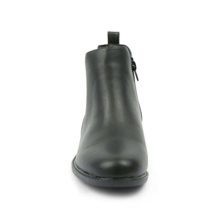 Alxir Ladies Ankle Boot with Elasticated Side and Side Zipper