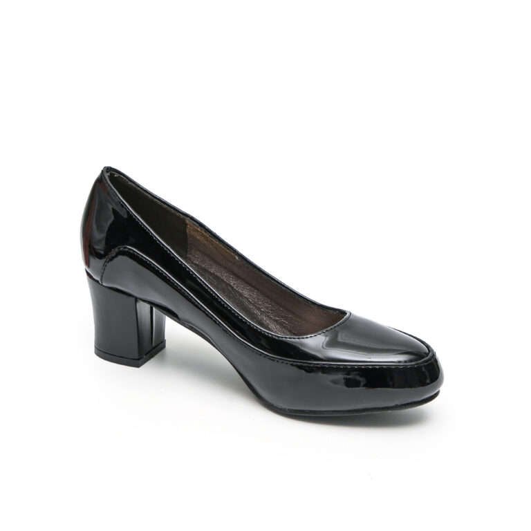 TTP Comfortable Block Heel Patent Courts JSF10