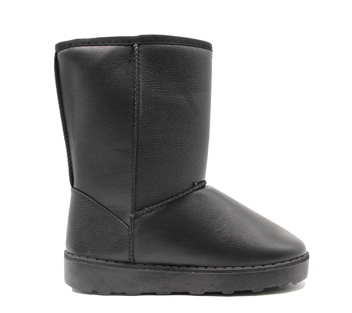 TTP Women's Simple PU Ankle Polar Boots