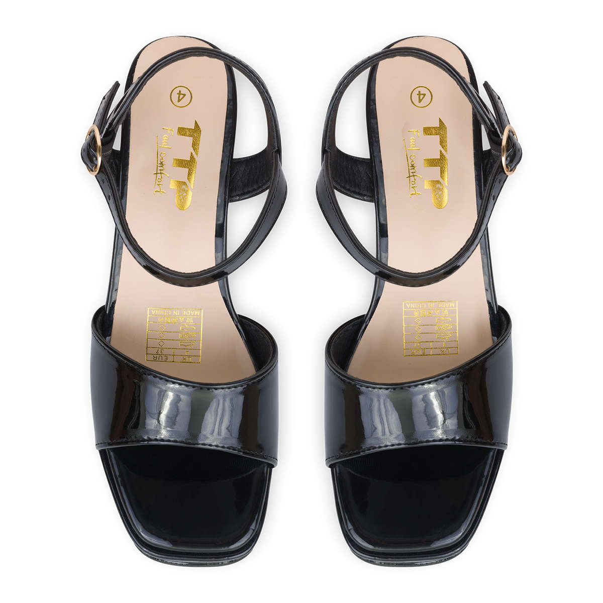TTP - Patent Platform Ankle Strap Sandals Sandals XB23635