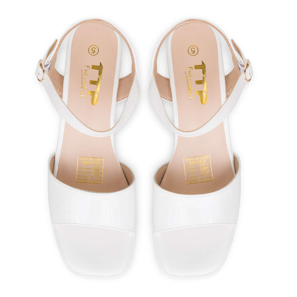 TTP - Patent Platform Ankle Strap Sandals Sandals XB23635