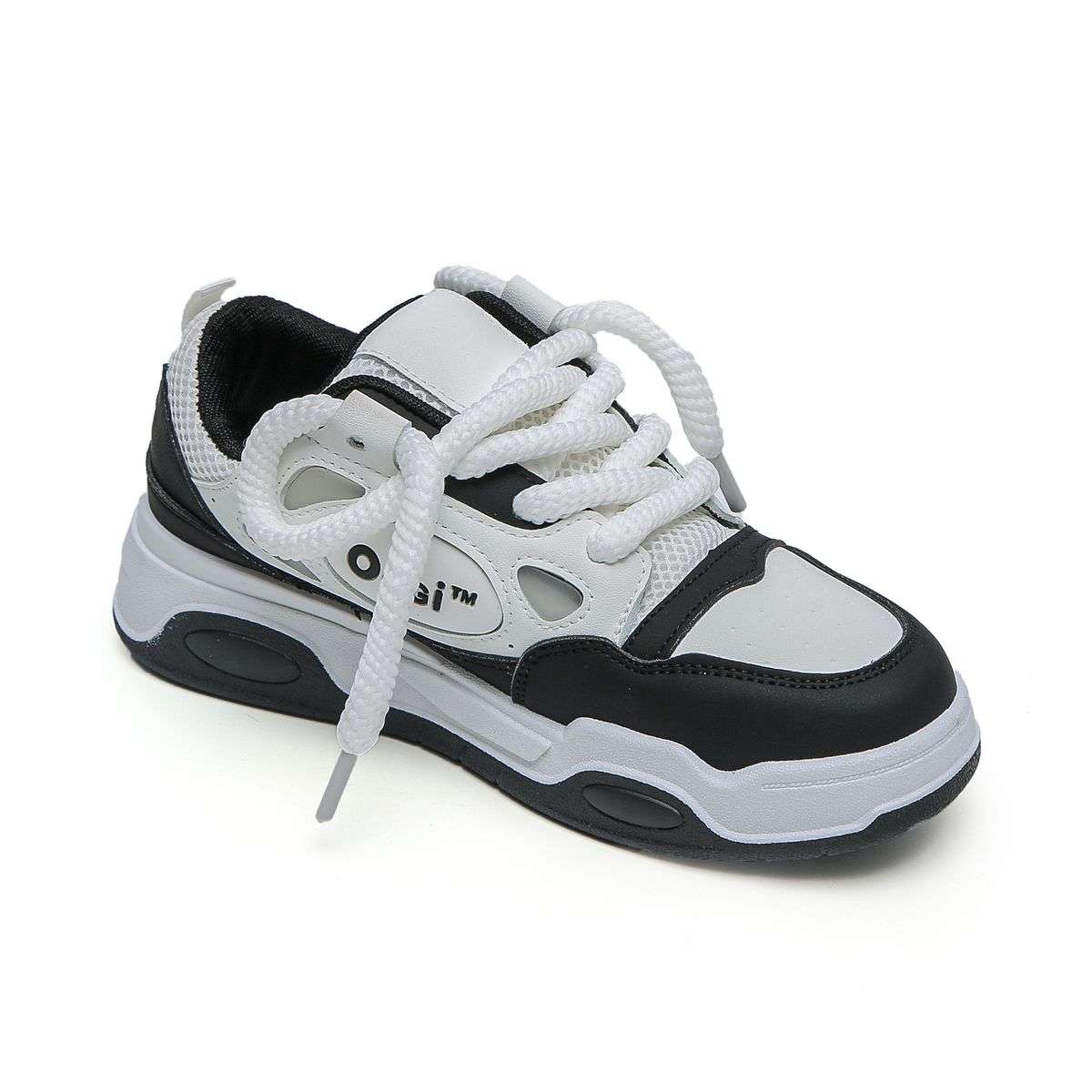 OEGI Women's Lace-Up Low-Top Sneakers XB312