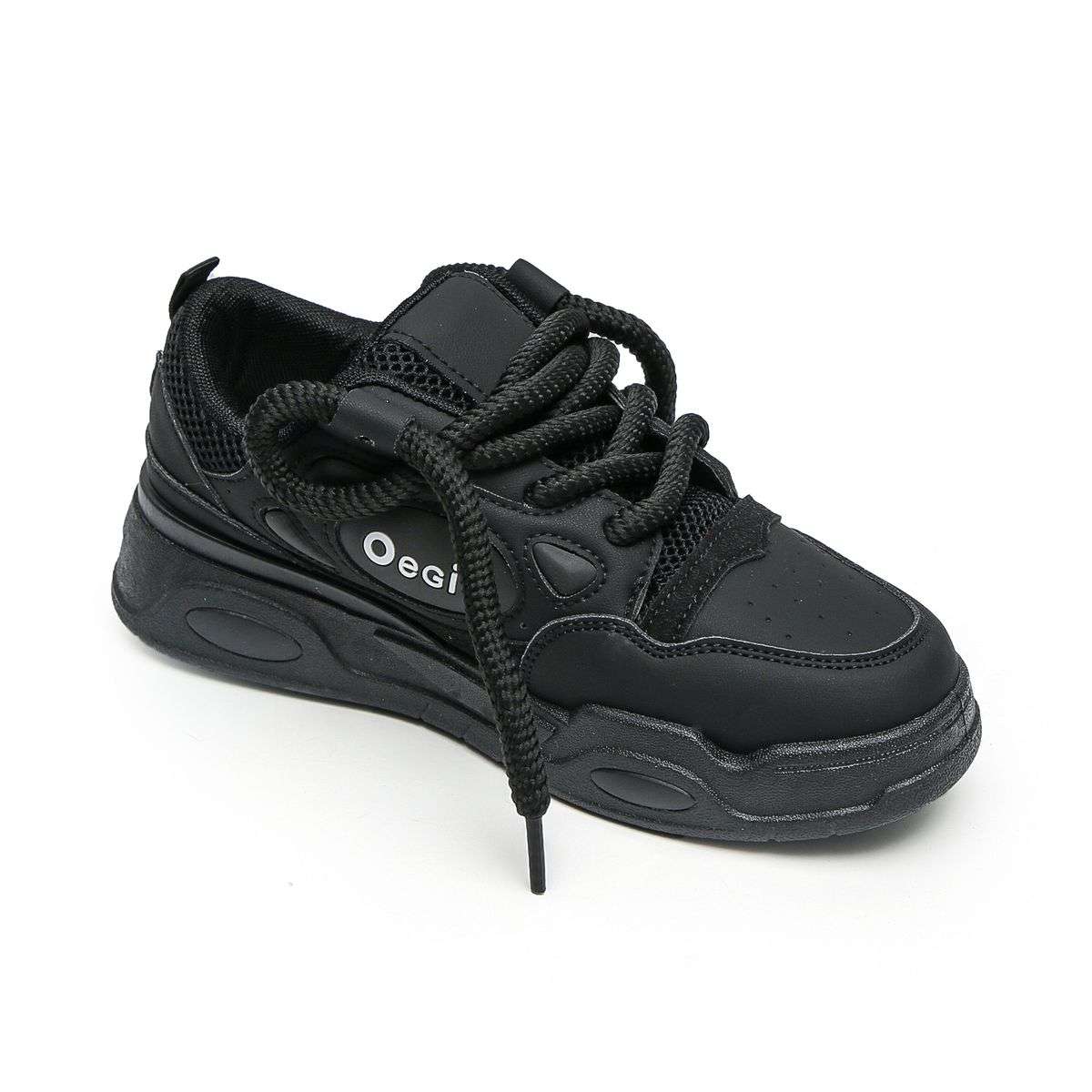 OEGI Women's Lace-Up Low-Top Sneakers XB312