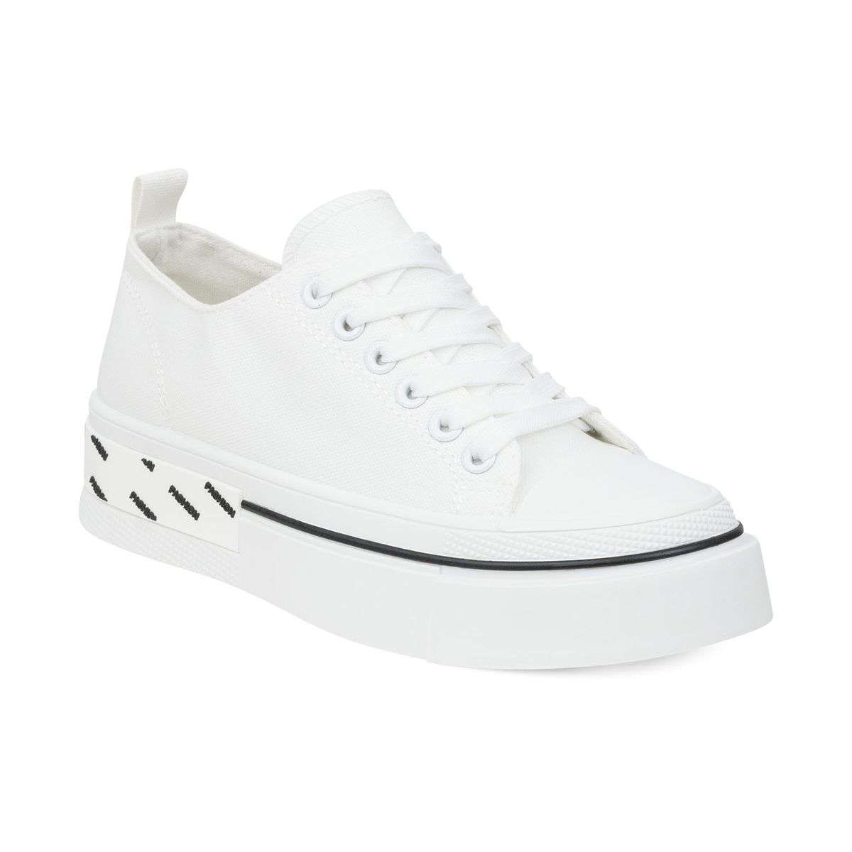 TTP Fashion Platform Low Top Lace-Up Textile Sneakers - XB310