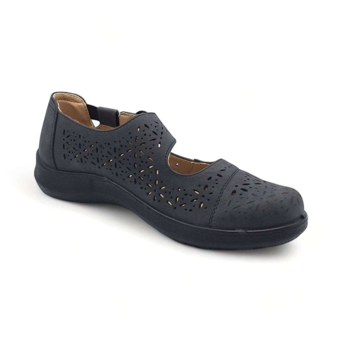 TTP Women Loafers with Elasticated Ankle Strap and Cut out Decor HT5601