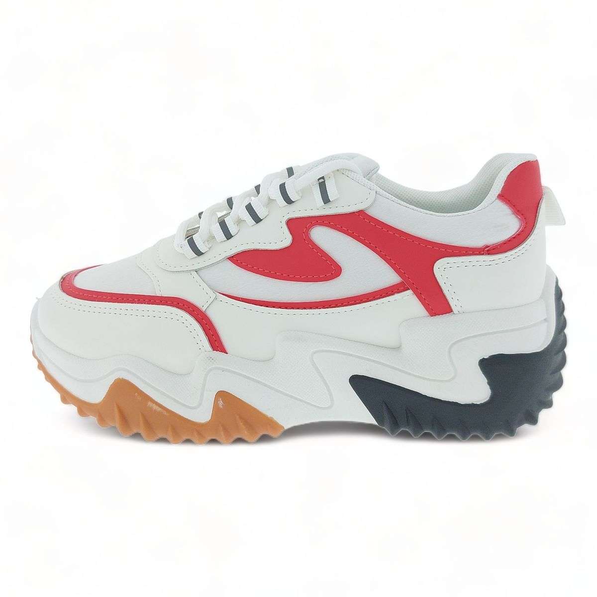 Women PU Fashion Platform Sneakers XB8213