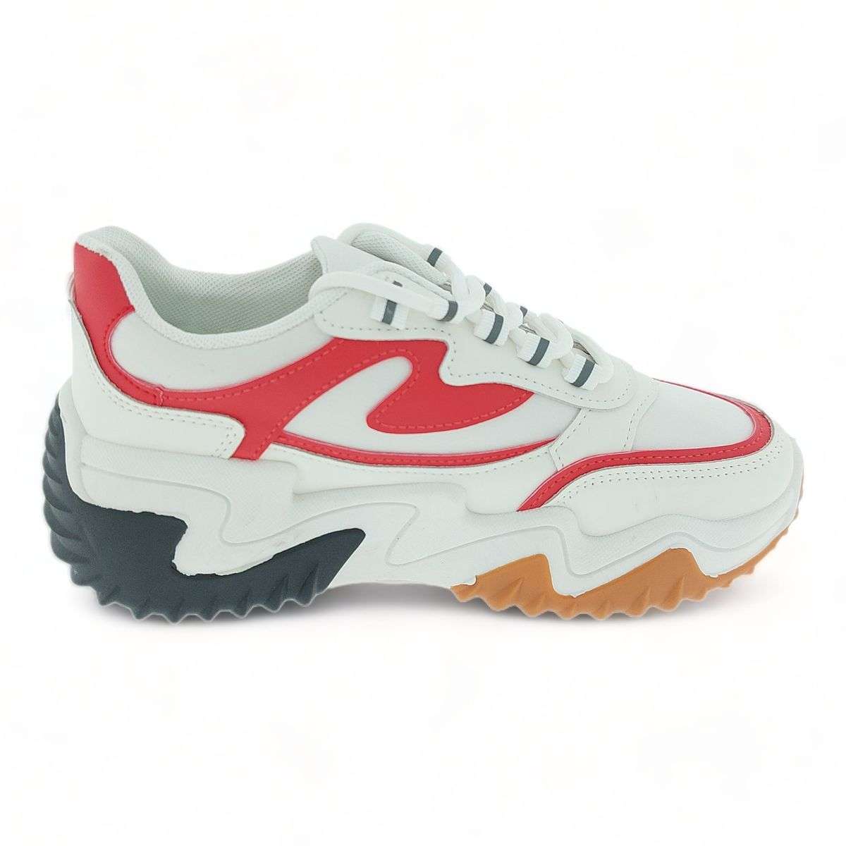 Women PU Fashion Platform Sneakers XB8213