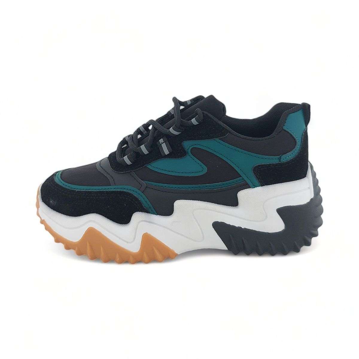 Women PU Fashion Platform Sneakers XB8213