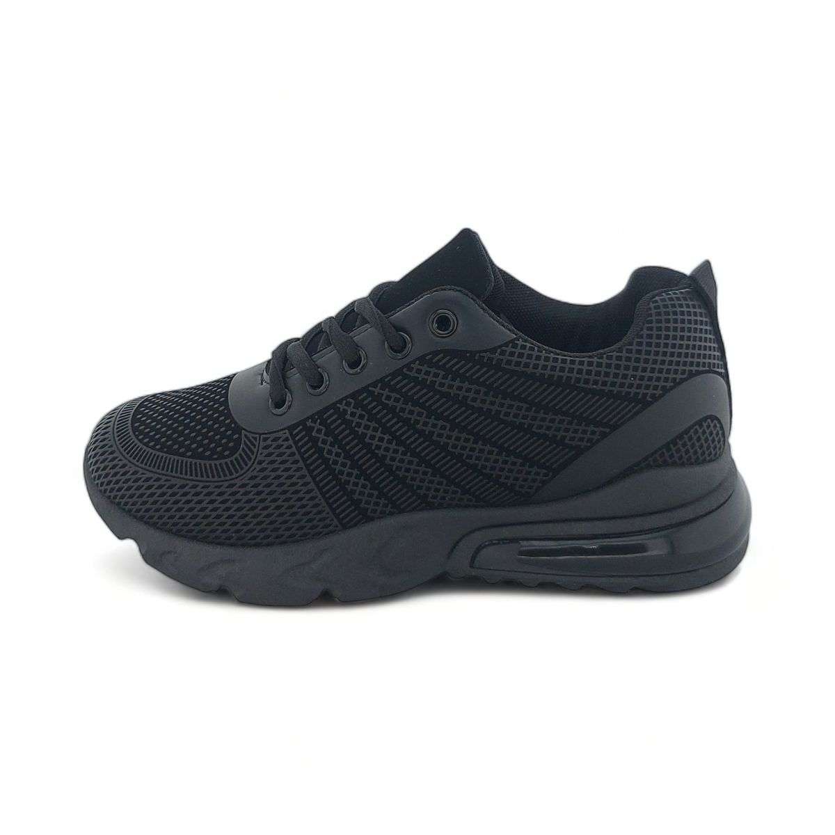 Women Black Textile Casual Sneakers YZ21001