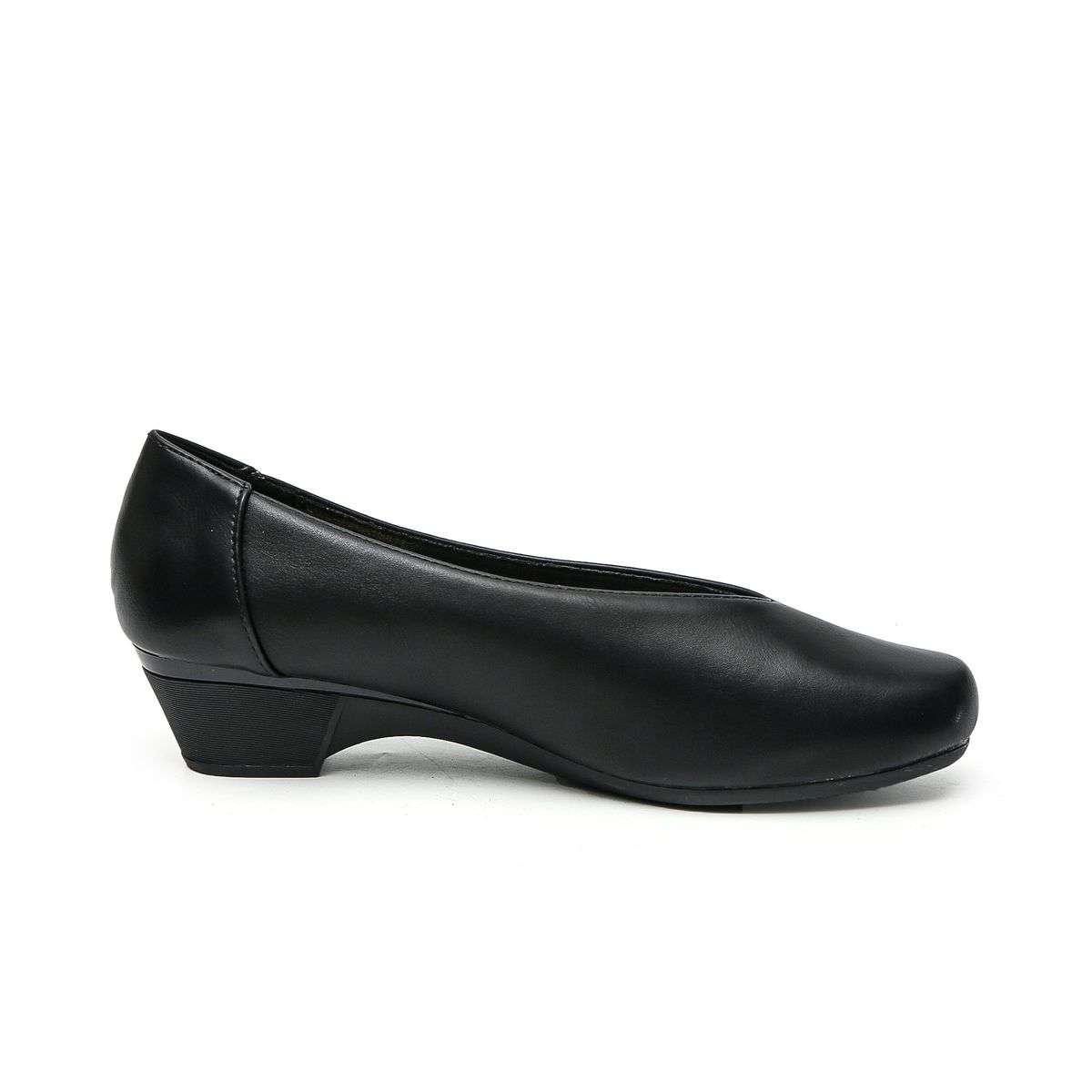 TTP - Simplistic Slip On Square Toe Low Heels JSF28