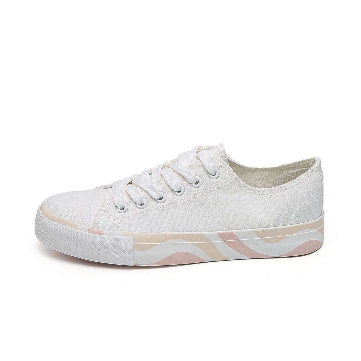 Fashion Low Top Canvas Sneaker XB3815