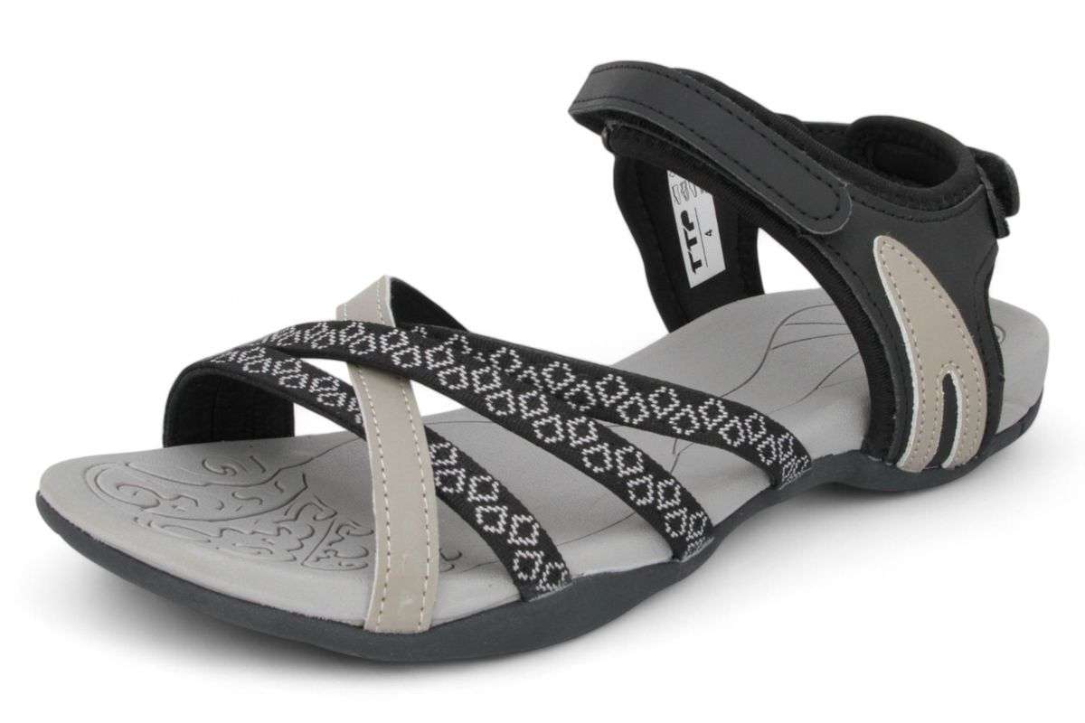 TTP Women Strappy Hook and Loop Sandals 231015