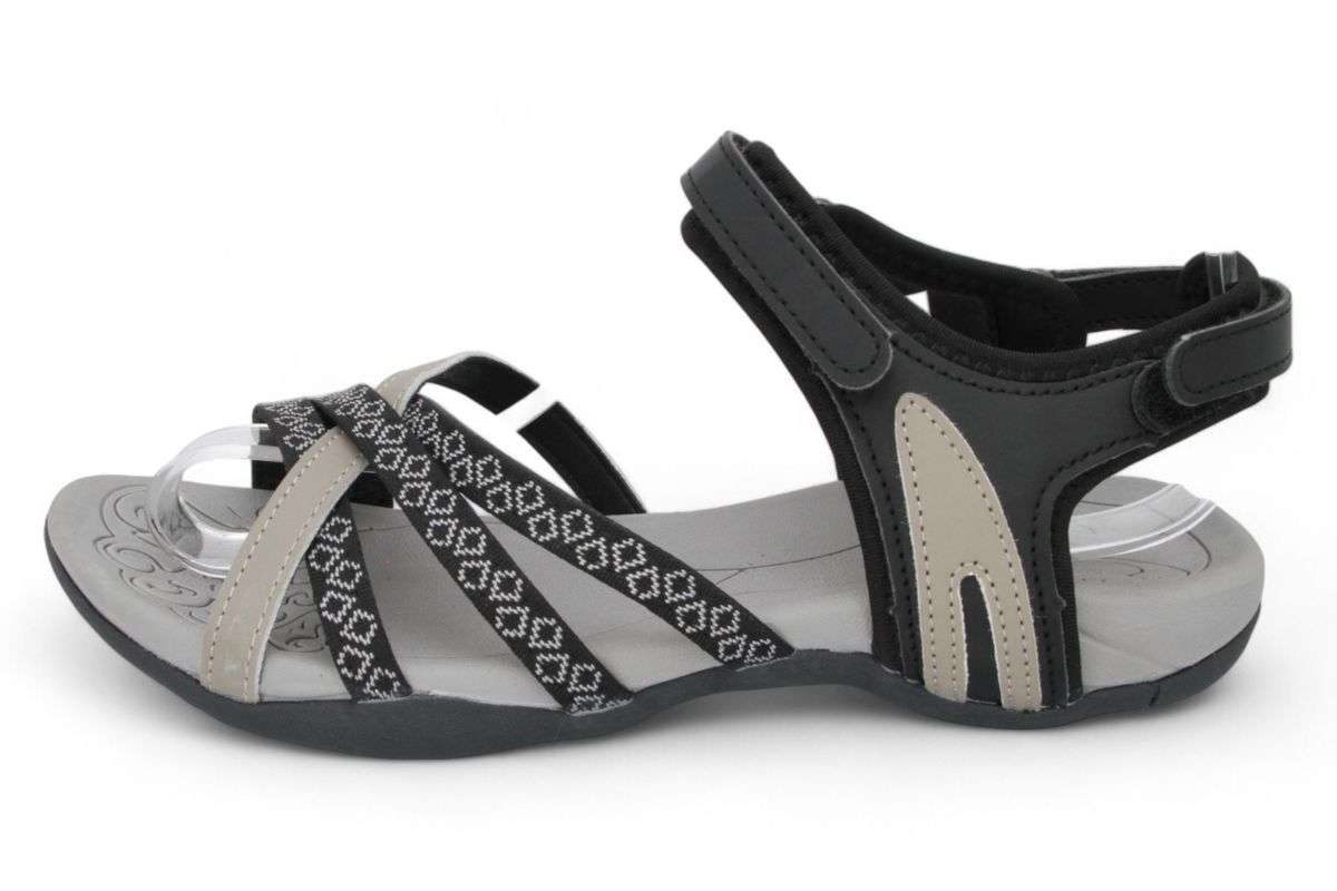 TTP Women Strappy Hook and Loop Sandals 231015