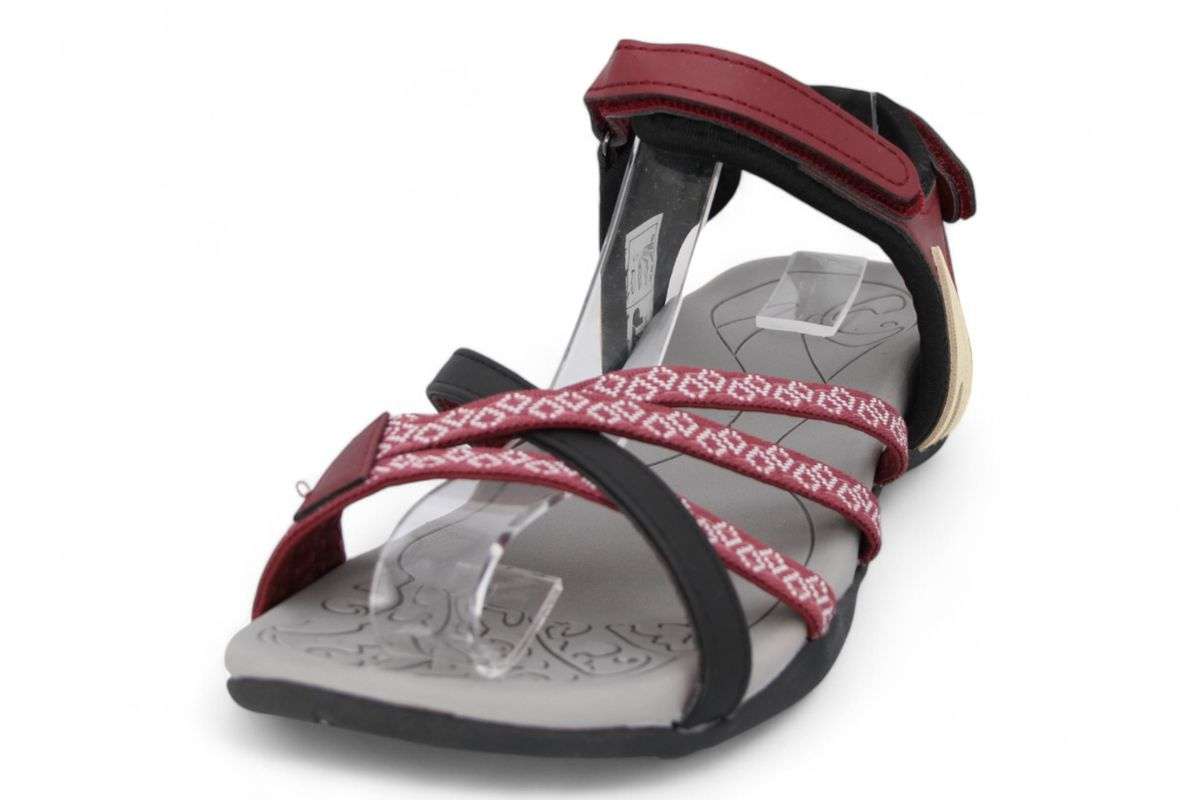 TTP Women Strappy Hook and Loop Sandals 231015
