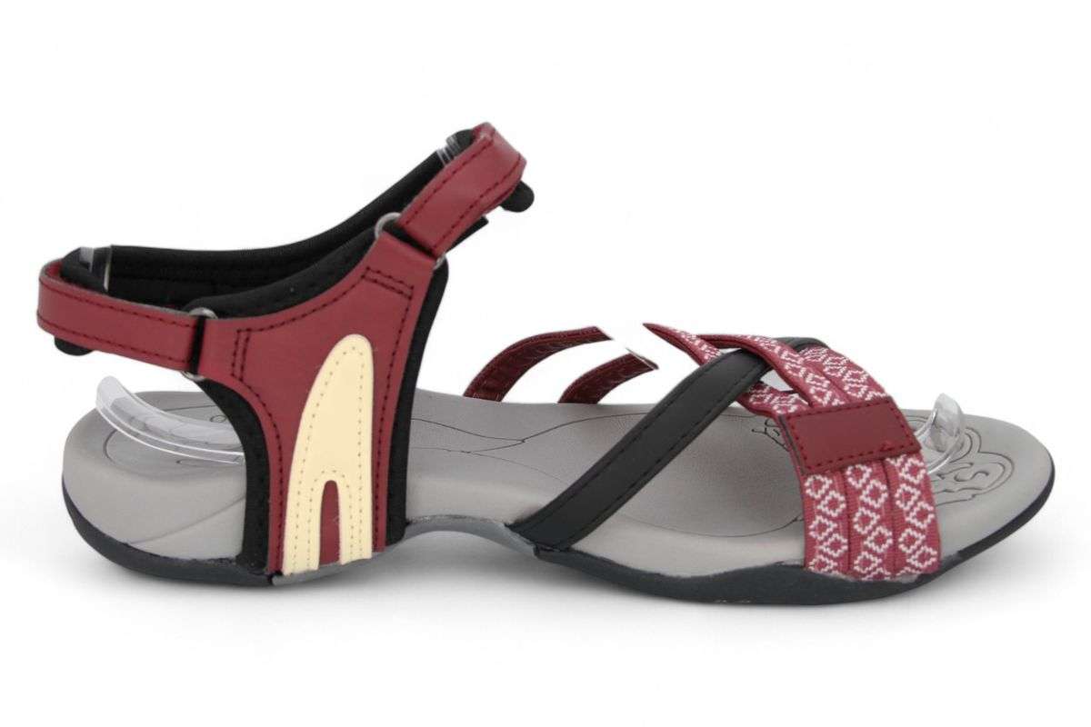 TTP Women Strappy Hook and Loop Sandals 231015